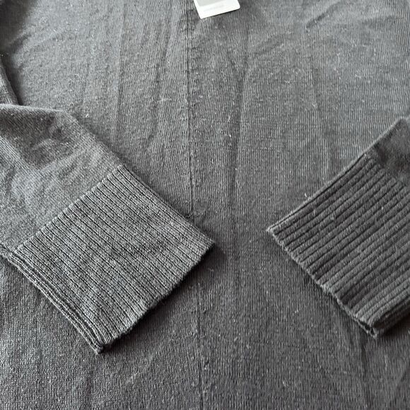 NEW‎ Eileen Fisher Ballet Neck Layered Long Sleeve Dress Size Medium Black NWT’s - Picture 9 of 14